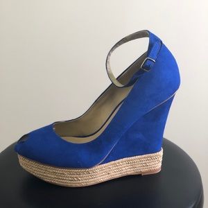 Zara Royal blue shoes